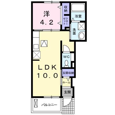 ベリスタ２ 102【管理NO：1-018591902-01020】 ★家具家電は申し込み後に搬入しますの外観画像