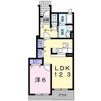 ルーナクレシェンテ 102【管理NO：1-016421401-01020】 ★家具家電は申し込み後に搬入します 2026年07月中旬入居可能の外観画像