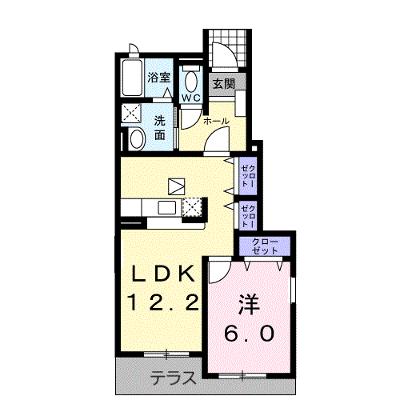ルーナクレシェンテ 101【管理NO：1-016421401-01010】 ★家具家電は申し込み後に搬入しますの外観画像