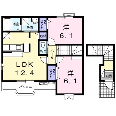 カーサエルモーサ 201【管理NO：1-013286001-02010】 ★家具家電は申し込み後に搬入します 2026年08月下旬入居可能の外観画像