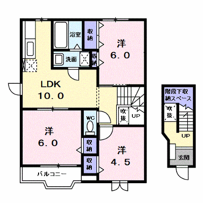 Ｓ・Ｋ・Ｍ２１ 201【管理NO：1-007070601-02010】 ★家具家電は申し込み後に搬入します★の外観画像