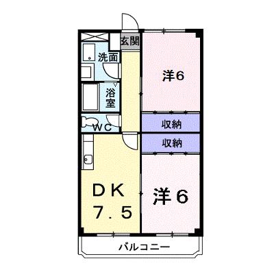 グリーンパーク 302【管理NO：1-003886201-03020】 ★家具家電は申し込み後に搬入しますの外観画像