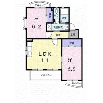 ウイングコート 101【管理NO：1-099074501-01010】 ★家具家電は申し込み後に搬入しますの外観画像