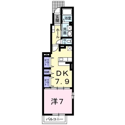 エアリースクエアⅠ 101【管理NO：1-015727501-01010】 ★家具家電は申し込み後に搬入しますの外観画像