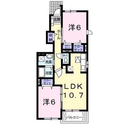 ブルック　菅池 101【管理NO：1-015520601-01010】 ★家具家電は申し込み後に搬入します★の外観画像