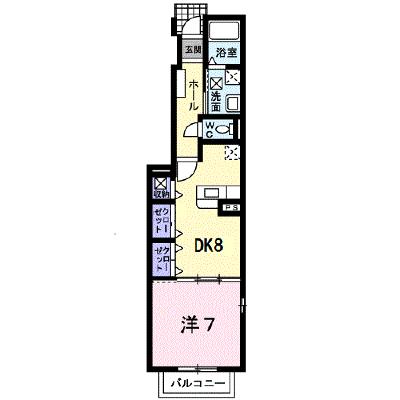 ブリーゼＳＫ　Ａ 101【管理NO：1-013661601-01010】 ★家具家電は申し込み後に搬入しますの外観画像