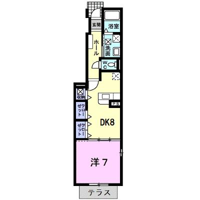 アレーナ 101【管理NO：1-013554701-01010】 ★家具家電は申し込み後に搬入しますの外観画像