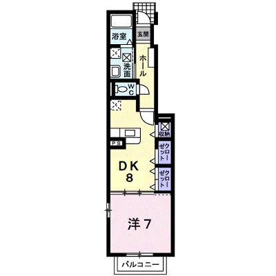 ウエスト　多米 105【管理NO：1-013074801-01040】 ★家具家電は申し込み後に搬入します 2026年07月中旬入居可能の外観画像