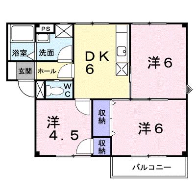 プラドールＡ２ 202【管理NO：1-005102801-02020】 ★家具家電は申し込み後に搬入しますの外観画像