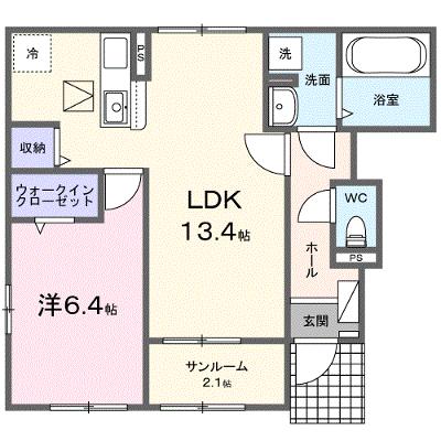 ブルーガーベラ 101【管理NO：1-028210601-01010】 ★家具家電は申し込み後に搬入します★の外観画像