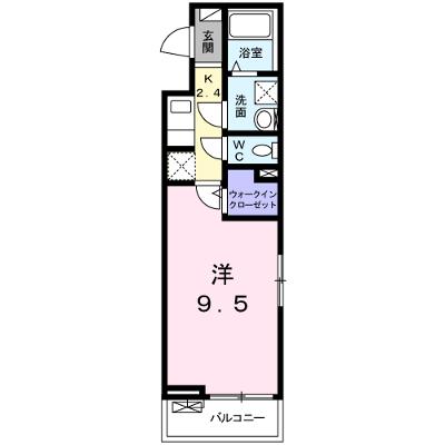 ベル　リゼオ　Ｋ 301【管理NO：1-025642501-03010】 ★家具家電は申し込み後に搬入しますの外観画像