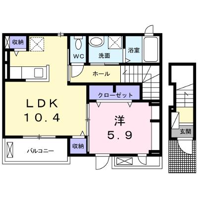 パークフェリス　Ｍ 202【管理NO：1-022861201-02020】 ★家具家電は申し込み後に搬入しますの外観画像