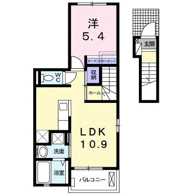 アルモニー２８ 201【管理NO：1-022103601-02010】 ★家具家電は申し込み後に搬入します★の外観画像