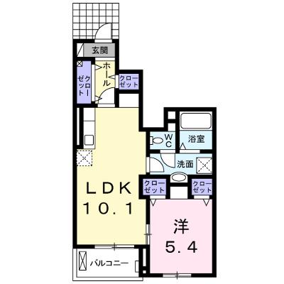 ベル・ソレイユＫ 103【管理NO：1-020899401-01030】 ★家具家電は申し込み後に搬入します★の外観画像