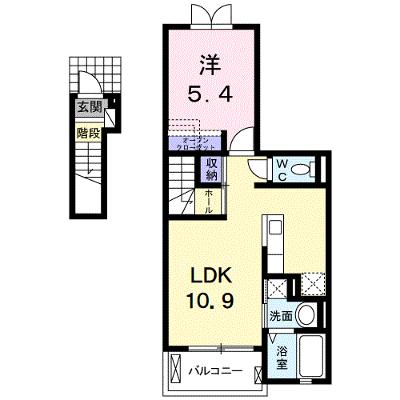 行合・Ｙｕｋｉａｉ 202【管理NO：1-020060501-02020】 ★家具家電は申し込み後に搬入しますの外観画像