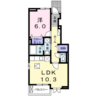 アイランド花月　Ⅱ 103【管理NO：1-018846301-01030】 ★家具家電は申し込み後に搬入しますの外観画像