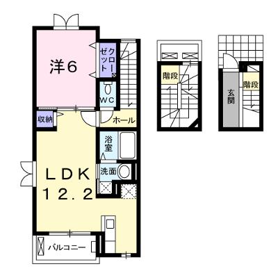 セピアージュ 302【管理NO：1-017551301-03020】 ★家具家電は申し込み後に搬入します★の外観画像