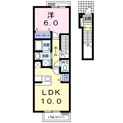 モデラート 207【管理NO：1-015821401-02060】 ★家具家電は申し込み後に搬入します 2026年08月上旬入居可能の外観画像