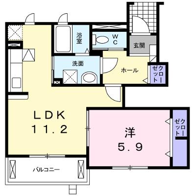 ヴィオラ多米 101【管理NO：1-015348801-01010】 ★家具家電は申し込み後に搬入します★の外観画像