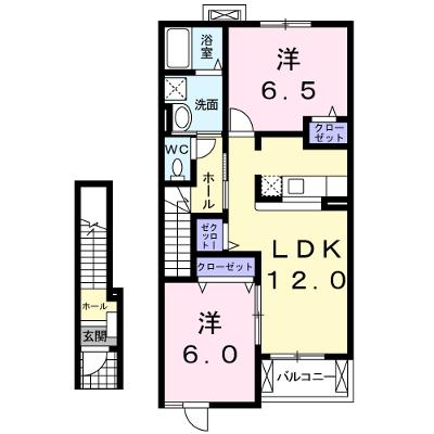 ネオ　サティー 202【管理NO：1-014422201-02020】 ★家具家電は申し込み後に搬入しますの外観画像