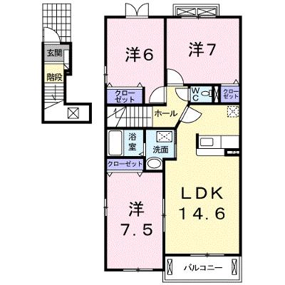 ａｌａ・ａｎｇｅ 203【管理NO：1-014258801-02030】 ★家具家電は申し込み後に搬入しますの外観画像