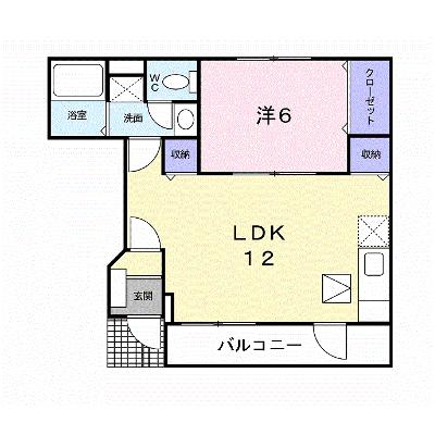 エコーガーデン西町 102【管理NO：1-012750901-01020】 ★家具家電は申し込み後に搬入します 2026年07月上旬入居可能の外観画像