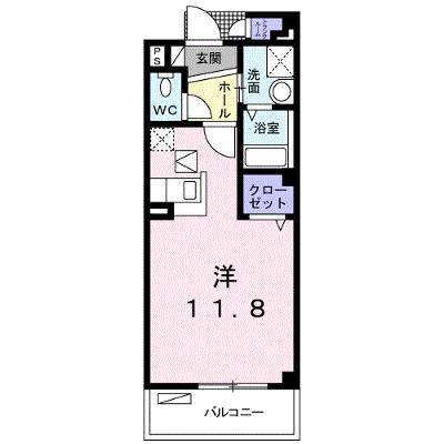 プリムローズ 201【管理NO：1-011427901-02010】 ★家具家電は申し込み後に搬入します★の外観画像