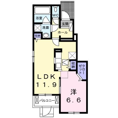 アン・マノワール 105【管理NO：1-021897801-01040】 ★家具家電は申し込み後に搬入します 2026年07月上旬入居可能の外観画像