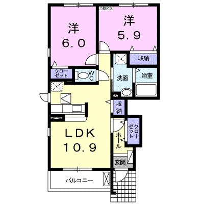 サンウィッシュ　Ｂ 101【管理NO：1-015484202-01010】 ★家具家電は申し込み後に搬入します 2026年08月上旬入居可能の外観画像