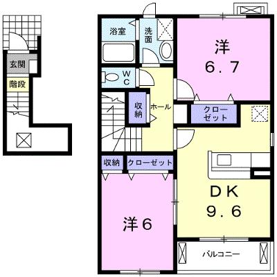グラン　パレ 201【管理NO：1-015056701-02010】 ★家具家電は申し込み後に搬入しますの外観画像