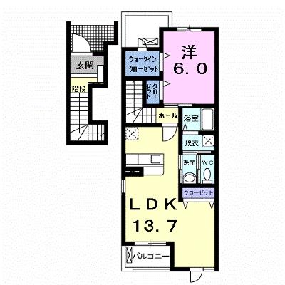 ソレイユ　２３ 201【管理NO：1-013988801-02010】 ★家具家電は申し込み後に搬入しますの外観画像