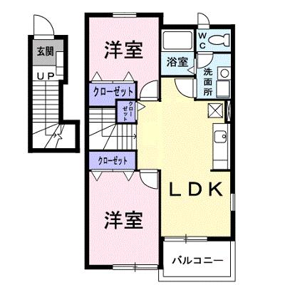 メゾン・あかね 201【管理NO：1-011654001-02010】 ★家具家電は申し込み後に搬入しますの外観画像