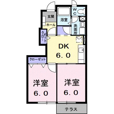 ファミール美園 101【管理NO：1-010216801-01010】 ★家具家電は申し込み後に搬入しますの外観画像