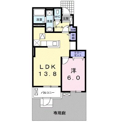 コッティ国府 103【管理NO：1-024191501-01030】 ★家具家電は申し込み後に搬入します 2026年07月上旬入居可能の外観画像