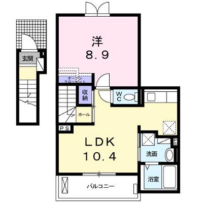 マーガレット２３ 202【管理NO：1-017511101-02020】 ★家具家電は申し込み後に搬入しますの外観画像