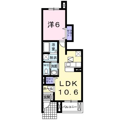 ブルックサイドビレッジ　Ⅱ 102【管理NO：1-015662202-01020】 ★家具家電は申し込み後に搬入しますの外観画像