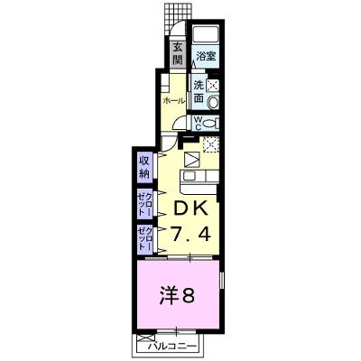 カーサ・エテルノ 101【管理NO：1-015315401-01010】 ★家具家電は申し込み後に搬入しますの外観画像