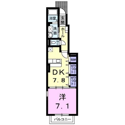 スウィートノーブルＡ 103【管理NO：1-015313001-01030】 ★家具家電は申し込み後に搬入します★の外観画像