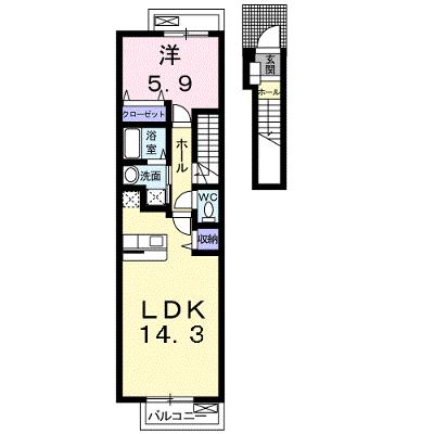 バードマウンテン古宿 203【管理NO：1-015049201-02030】 ★家具家電は申し込み後に搬入します 2026年08月中旬入居可能の外観画像