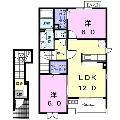 カーサ・モデルノ 205【管理NO：1-014663501-02040】 ★家具家電は申し込み後に搬入します 2026年08月中旬入居可能の外観画像