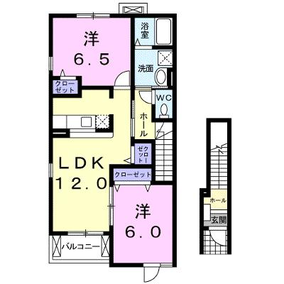 アイビーガーデンＡ 201【管理NO：1-013449001-02010】 ★家具家電は申し込み後に搬入します 2026年08月中旬入居可能の外観画像