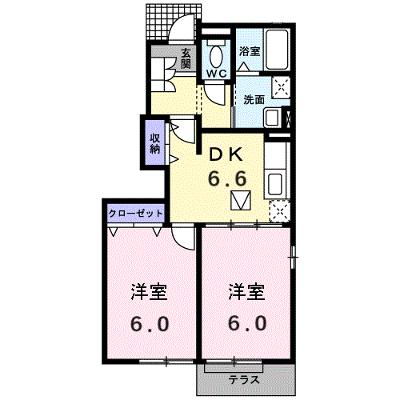 エバーグリーン 101【管理NO：1-012334001-01010】 ★家具家電は申し込み後に搬入しますの外観画像