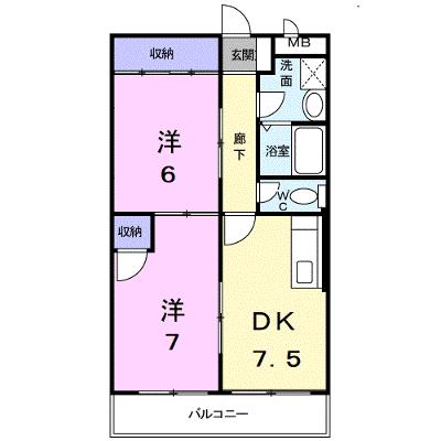アルメリア一宮 202【管理NO：1-009461501-02020】 ★家具家電は申し込み後に搬入しますの外観画像