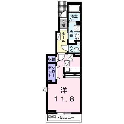 カーサ　ミュー　Ⅰ 103【管理NO：1-025600801-01030】 ★家具家電は申し込み後に搬入しますの外観画像