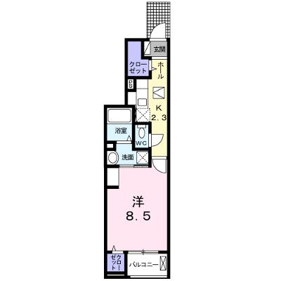 サンローラＢ 103【管理NO：1-025078202-01030】 ★家具家電は申し込み後に搬入しますの外観画像