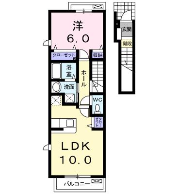 グリーンジュネス 202【管理NO：1-016339801-02020】 ★家具家電は申し込み後に搬入します★の外観画像
