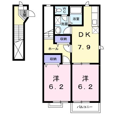 ハートピア中央 201【管理NO：1-010261301-02010】 ★家具家電は申し込み後に搬入します 2026年07月下旬入居可能の外観画像
