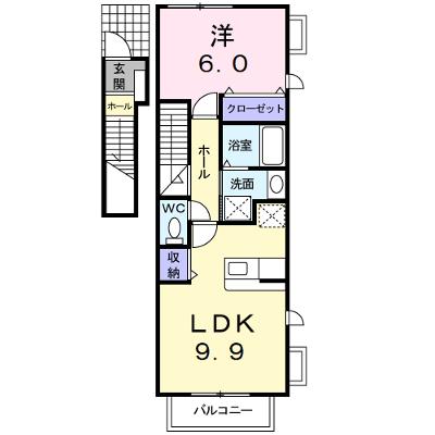 Ｊ・クレスト 201【管理NO：1-014010901-02010】 ★家具家電は申し込み後に搬入しますの外観画像
