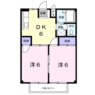 ファミールメゾン舞 205【管理NO：1-003768401-02040】 ★家具家電は申し込み後に搬入します★の外観画像