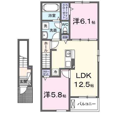 ディセントラ一色 203【管理NO：1-027237801-02030】 ★家具家電は申し込み後に搬入しますの外観画像